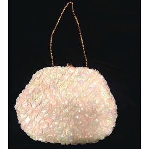 Vintage Handmade beaded bag